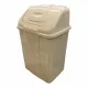 Мусорное ведро с поворотной крышкой Plastics Craft 18 л ПГ-1080