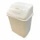 Мусорное ведро с поворотной крышкой Plastics Craft 18 л ПГ-1080