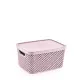 Кошик з кришкою Hobby life Diamond 7 л 04 1260 - Пудра