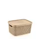 Кошик з кришкою Hobby life Diamond 7 л 04 1260 - Пудра