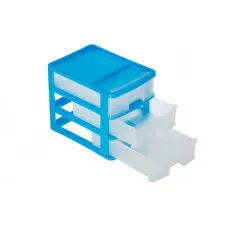 Комод канцелярский на 3 ящика R-plastic мини