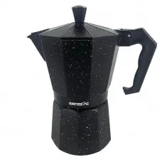 Кофеварка алюминиевая Empire 0,35л гейзер EM-6606