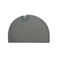 Килимок придверний півколо Eco Fabric Луска 40*60 см Сірий 4060-018