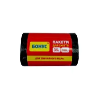 Пакети для сміття Бонус 35 л 100 шт