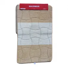 Коврик для ванной Maximus 67*120 см Моно 2540 Beige