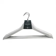 Набор деревянных плечок Eco Fabric 3 шт 44,5 см EF-03WHT белые