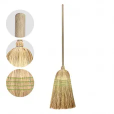 Мітла сорго SevlushBroom Белла 136 см з держаком SB-1524-02
