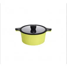 Кастрюля с крышкой Ringel Zitrone 4,2 л лимонная RG-2108-24/1