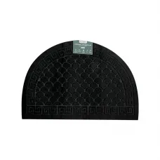 Килимок придверний півколо Eco Fabric Луска 40*60 см Чорний 4060-017