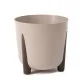 Цветочный горшок Ламела PL Фрида Coffee 18 см 214
