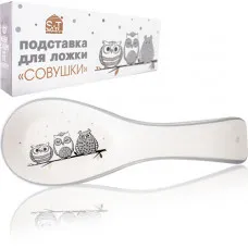 Підставка для ложок SNT 23*2,5 см Совушки 3653-18