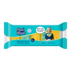 Губки кухонные ячеистые Pani Blysk 5 шт