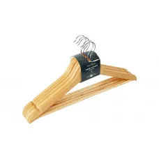 Набор деревянных плечиков Eco Fabric 5 шт 44,5 см EF-05NAT