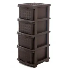 Комод на 4 ящика R-plastic Компакт Плюс 30*40*86 см