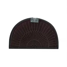 Килимок придверний півколо Eco Fabric Промені 40*60 см Коричневий 4060-024