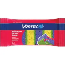 Губки кухонні пористі Vortex 5 шт