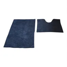 Набор ковриков для ванной Dariana Standard 2 пр 60*50 60*90 см синий 9835