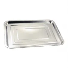 Піднос нержавійка прямокутний Interos 50*35*2 см B003-50