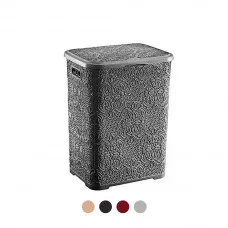 Корзина с крышкой Bursev Lace 42 л 2130 03