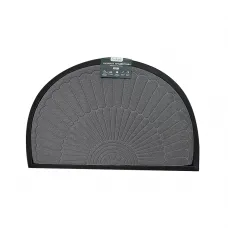 Коврик придверный полукруг Eco Fabric Лучи 40*60 см Серый 4060-023