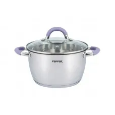Кастрюля Pepper Purple Iris 1,6л 16*9.5 см PR-1107-16