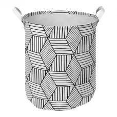 Корзина тканевая круглая Idea Home Geometry 35*45 см TC-38