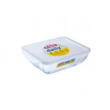 Форма прямокутна з кришкою Pyrex DAILY 22*17см 1,3 л