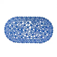 Килимок для душової Eco Fabric Морська зірка 68х37см Прозоро-синій 6837-006